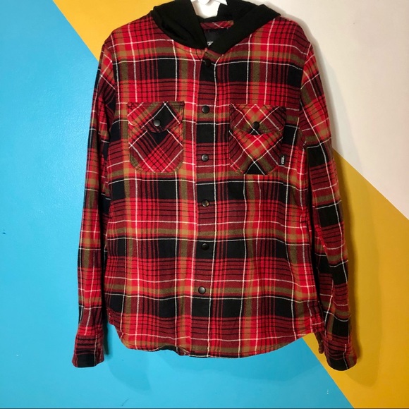 Vans Other - 📌SOLD Kids Vans Red Flannel Shirt